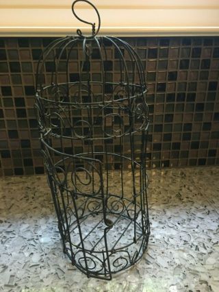 Decorative Wire Birdcage - - Shabby,  Provence,  Cottage,  Fairy Garden