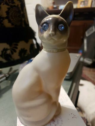 Vintage Avon Siamese Kitty Cat Perfume Bottle