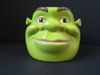 Dreamworks Shrek 2 Mug Cup 2004 Ogre Movie Ceramic 24 Oz.  Desktop Collectible