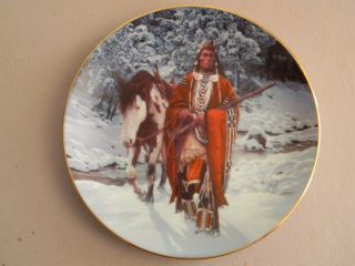 Last Warrior Collector Plate - Winter Of 