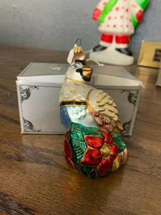 Kurt Adler Polonaise Partridge Christmas Ornament