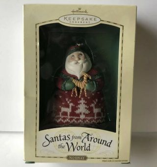 Hallmark Norway Santa Limited Edition Ornament Santas Around The World 2004