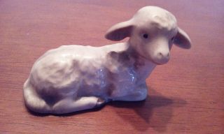 Vintage Goebel W.  Germany Nativity 214/0 Lamb/ Sheep