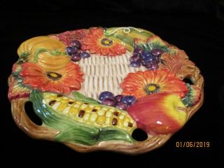 Fitz and Floyd Classics reticulated basket Candy Dish,  Nut Bowl,  or Serving Dish 3