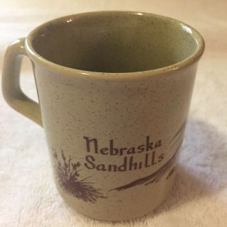 Nebraska Sandhills Farm Windmill Cattle Roaming Hillsides Coffee Cup 10oz