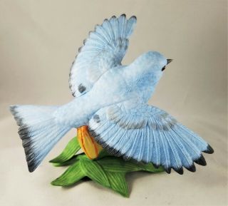 Lenox 1994 MOUNTAIN BLUEBIRD Fine Porcelain Bird Figurine 3