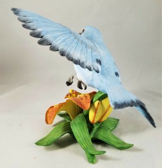 Lenox 1994 MOUNTAIN BLUEBIRD Fine Porcelain Bird Figurine 4