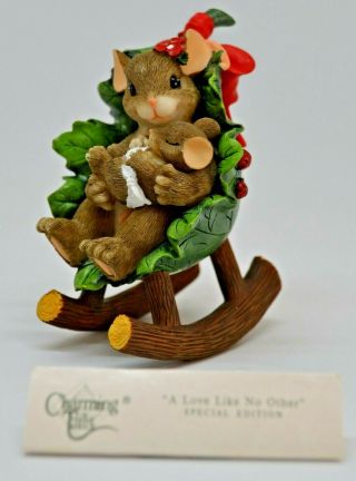 Charming Tails,  Fitz And Floyd A Love Like No Other Xmas 98/231 2001 Mib