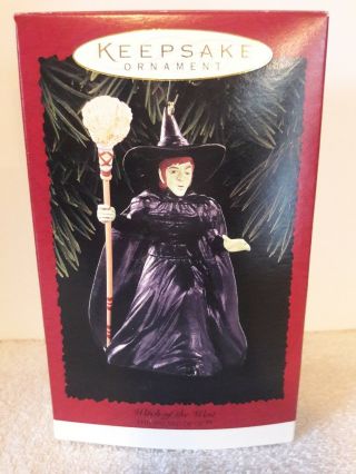 1996 Hallmark Keepsake Ornament - Wicked Witch Of The West Pre - Owned