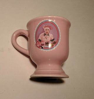 I Love Lucy Mug 2006 Chocolate Factory Episode Pink
