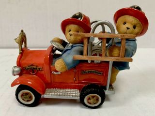 Cherished Teddies - 477508 - Dustin And Austin - Hold On For The Ride 1999