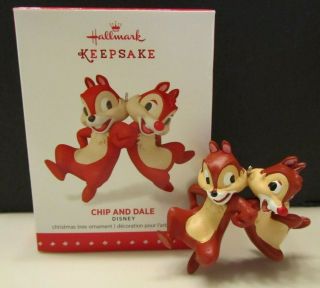 2015 Hallmark Chip And Dale Limited Edition Disney Ornament
