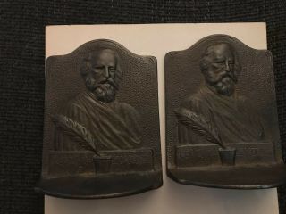 Henry Longfellow Bookends