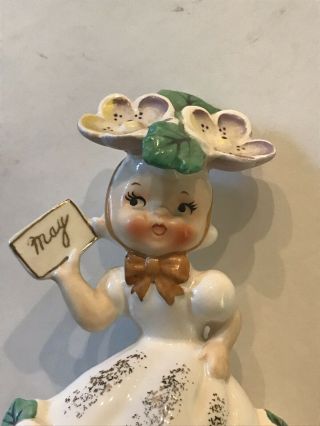 Vintage 1956 NAPCO May Girl Of The Month Figurine IC1931 3