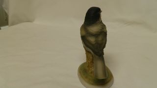 Vintage Lefton China Hand Painted Chickadee Bird Figurine 6609 JAPAN 4