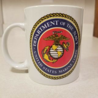 Department Of The Navy United States Marine Corps 12 Oz Mug Cup