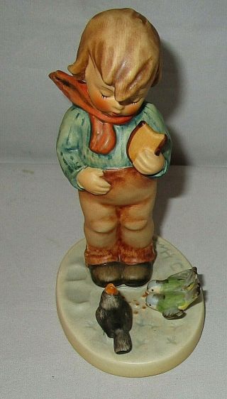 Hummel Goebel Figurine 300 " Bird Watcher " Dated 1956