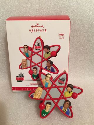 Hallmark Magic Ornament The Big Bang Theory 2016 Music From Tv Show Theme Song