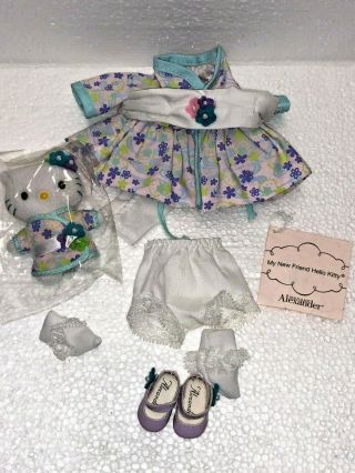 Complete Set Of Costume For Madame Alexander 8 " Dolls My Friend Hello Kitty