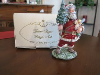 " Todays Nast " Santa Figurine By Duncan Royale