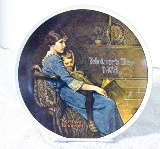 Knowles Norman Rockwell Bradford Exchange Collectable Plates Bedtime 946
