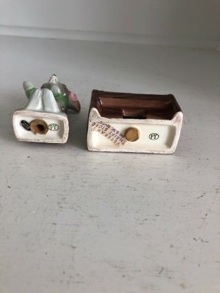 Vintage Anthropomorphic PY Japan Mouse Playing a Piano Salt and Pepper Shaker 4