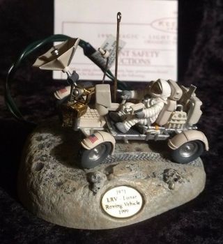 Vintage Hallmark Keepsake Christmas Ornament - 1999 Lunar Rover Vehicle Magic