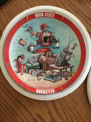 Ohio State Ultimate Fan Collector Plate By Gary Patterson For Danbury