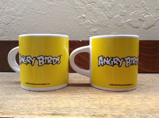 ANGRY BIRDS Coffee Tea MUG Rovio Entertainment LTD 2009 - 2012 Madrid Spain 2