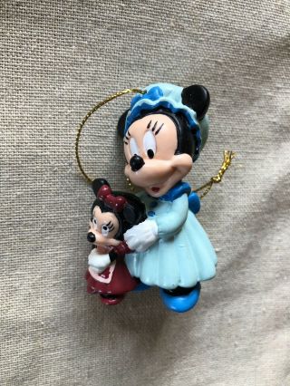 Vintage 1992 Avon Mickey’s Christmas Carol PCV Ornament 4