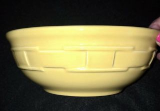 Longaberger 7 " Cereal Bowl Butternut Woven Traditions Coupe