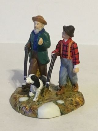 Department 56 Learning To Hunt Village Series In The Box