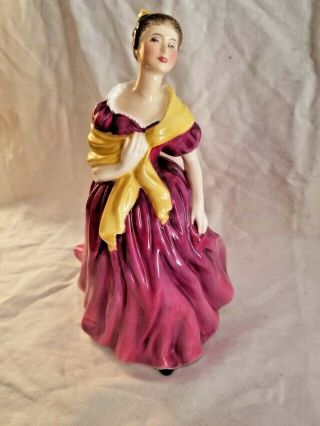 Royal Doulton Adrienne Figurine Hn2152 1963 Signed Bt