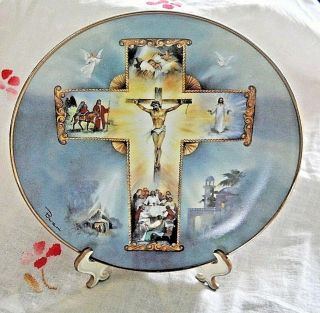 The Life Of Christ Franklin Limited Numbered Edition Plate By Barzoni 5234