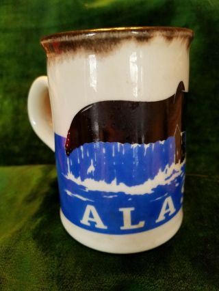 Alaska Pottery Mug With A Whale Tail By Tom 