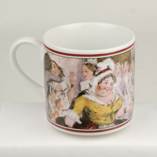 Ceramic mug Mr.  Fezziwig ' s Ball,  A Christmas Carol,  Met.  Mus.  of Art,  NYPL (515) 2