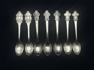 Vintage Rolex Demitasse Spoons By Bucherer Of Switzerland Lucerne And Interlaken