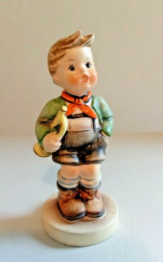 Hummel Goebel W.  Germany " Trumpet Boy " Figurine 97 Tmk