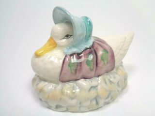 Vintage Beatrix Potter Jemima Puddle Duck Figurine 1983 Beswick England