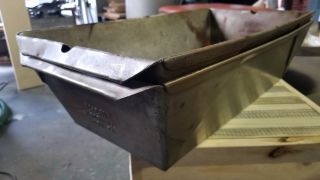 Vintage Industrial metal Lyon steel Bin Stacking basket 3