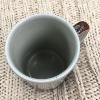 Vintage Otagiri Japan Stoneware Coffee Mug Blue Brown Speckles 5