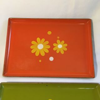 Set Of 3 Vintage Japanese Lacquer Trays,  1960 