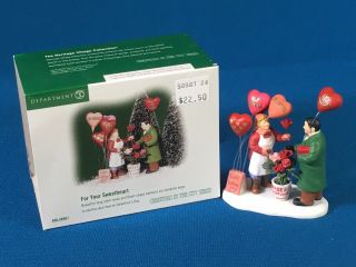 Dept 56 Christmas In The City Series For Your Sweetheart Heritage Village 58987