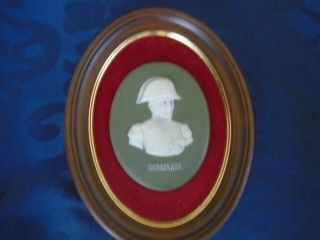 Oval Frame Containing A Jasperware Bust Of Napoleon Bonaparte