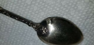 8 Vintage Figural Silver Plate Expresso Or Demitasse Spoons From Italy 5