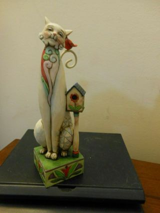 Gorgeous Jim Shore Heartwood Creek Tilly Cat Figurine 4009308 Box