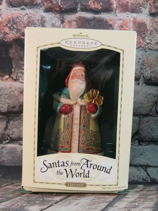 Hallmark Ireland Santa Limited Edition Ornament Santa’s Around The World 2004