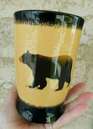 Brushwerks Big Sky Carvers Black Bear 5½ " Coffee Mug