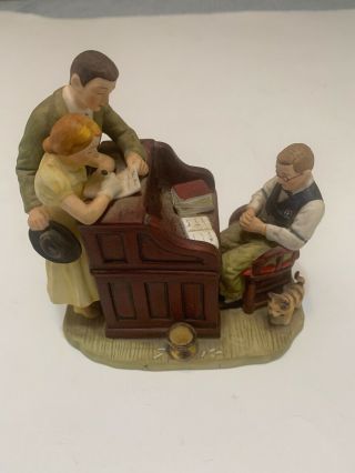 Norman Rockwell,  The Marriage License Figurine