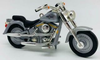 2000 Fat Boy Harley Davidson Hallmark Ornament Motorcycle Milestones 2